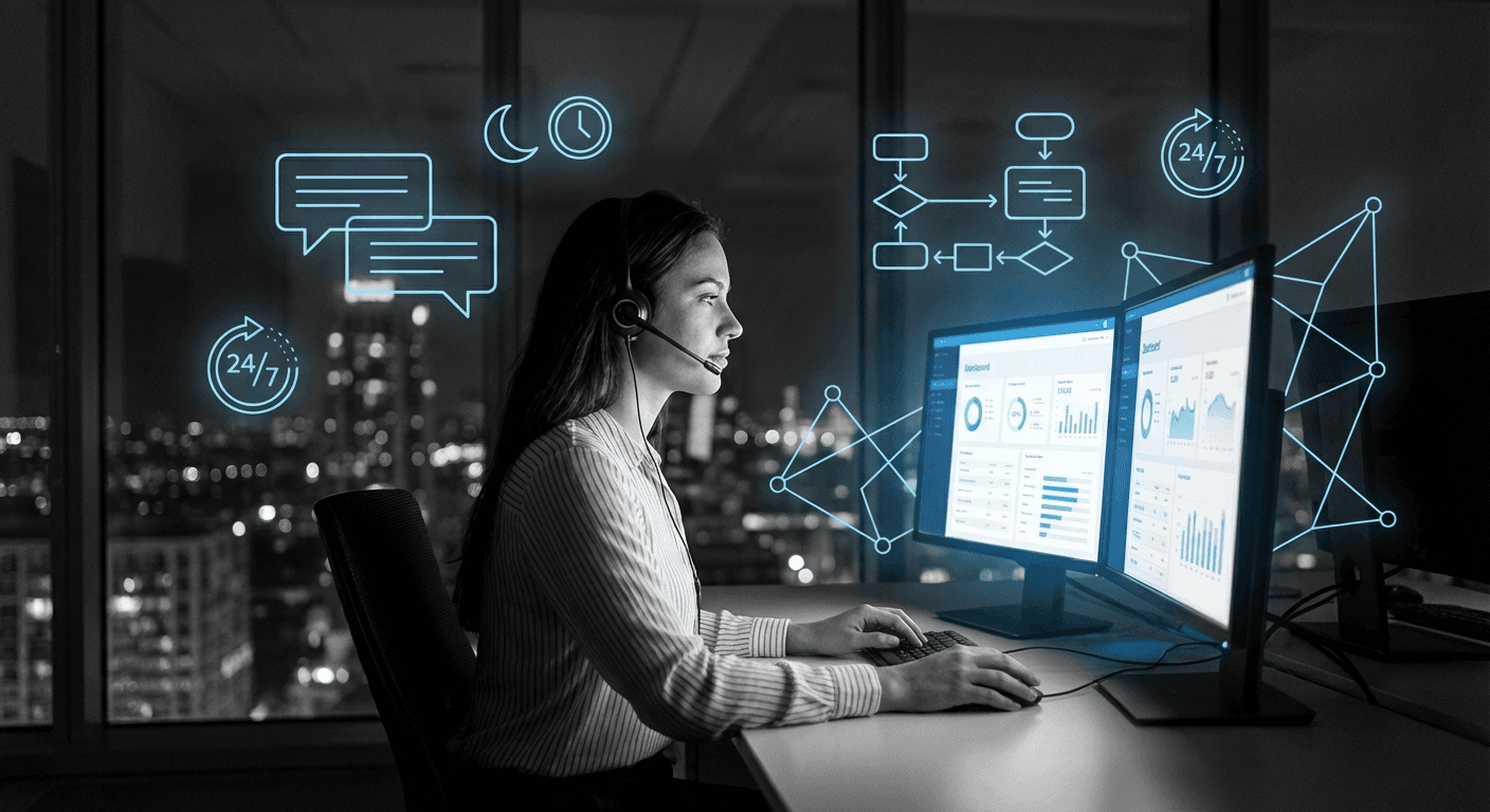 After-Hours Customer Support: AI Automation for 24/7 Coverage