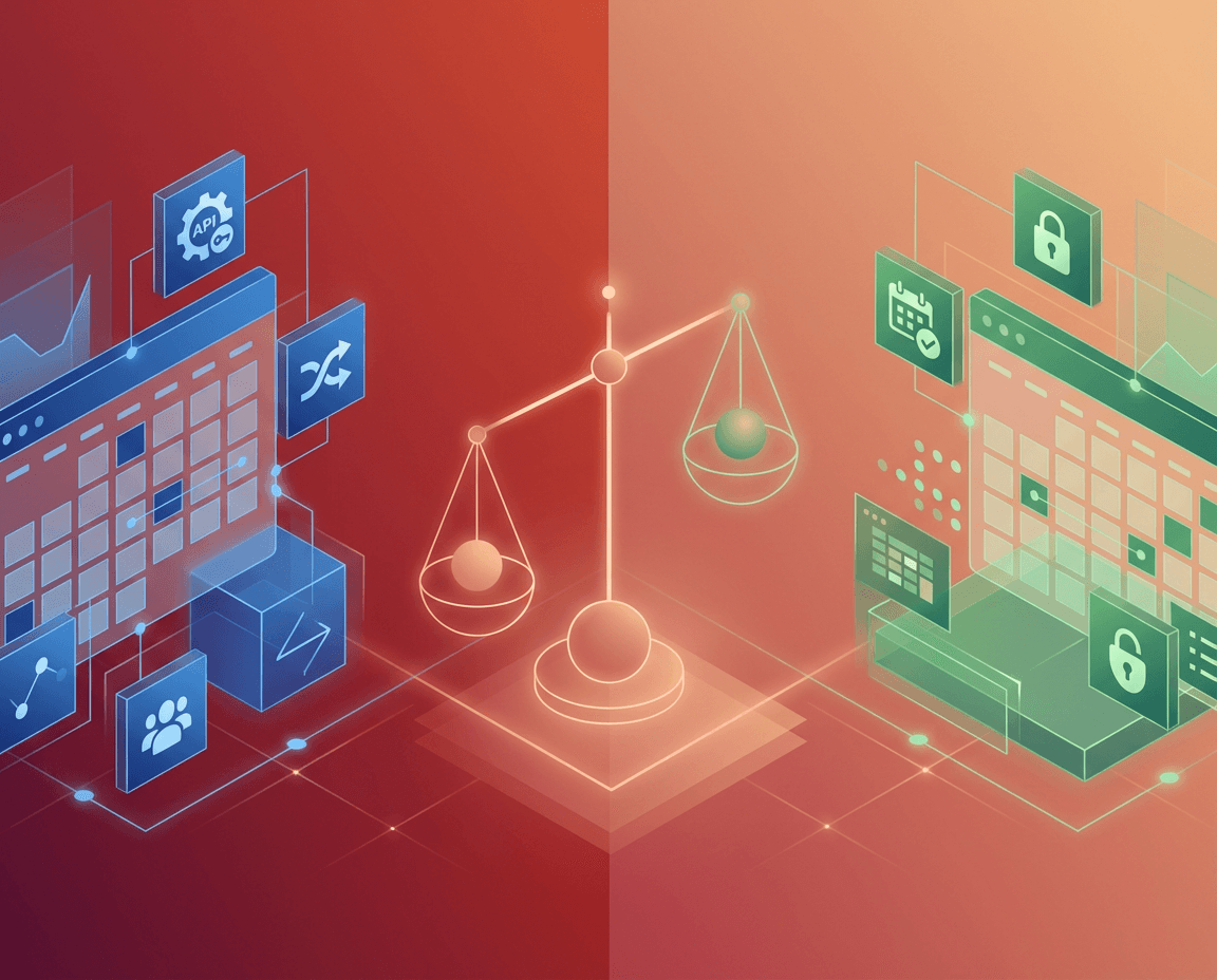 Cal.com vs Google Calendar for AI Chatbots